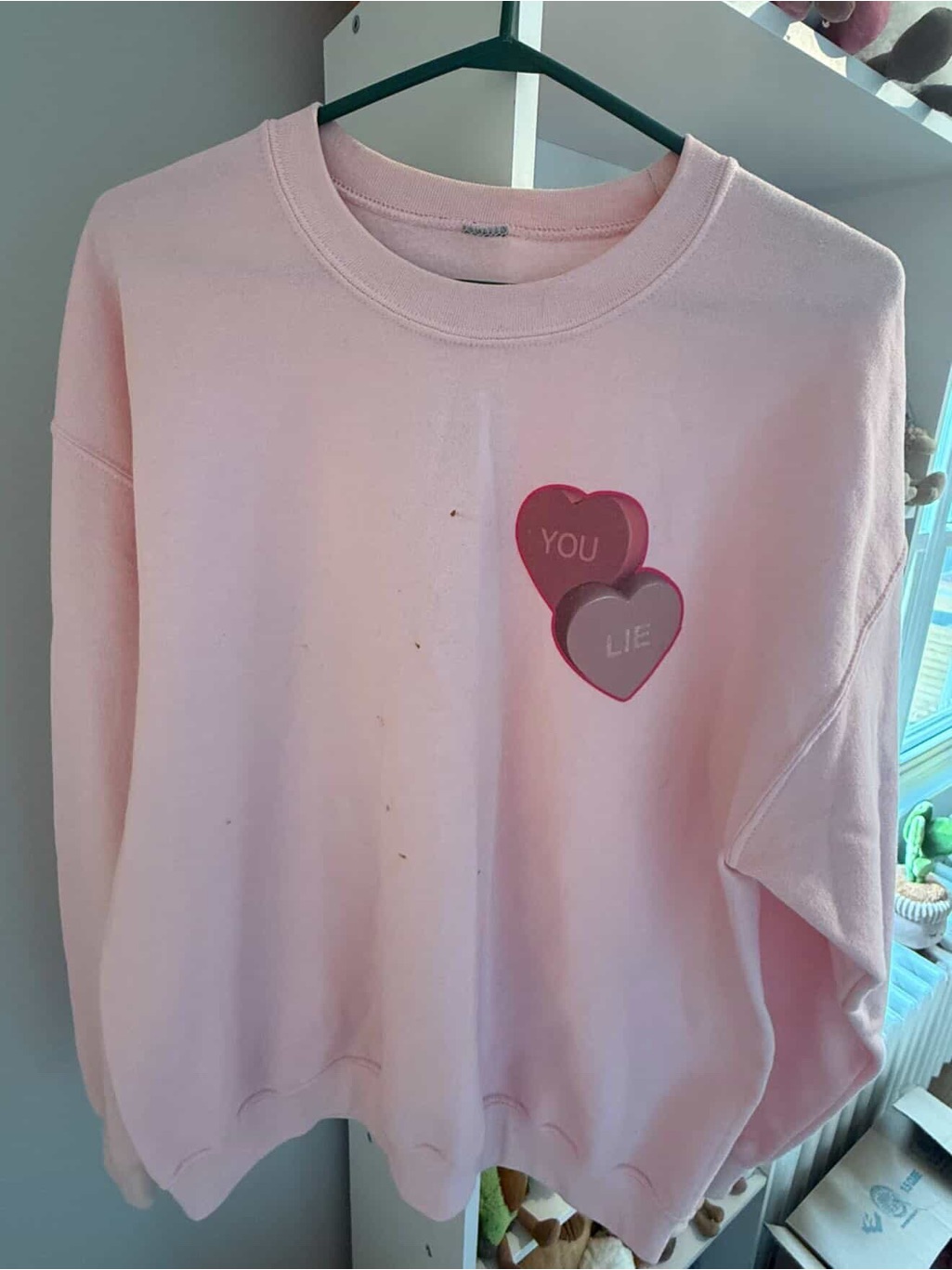 Jvckj You Lie Pink Sweatshirt ( Merch )